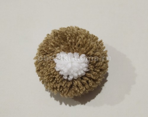 Игрушки из помпонов: кролик, мишка, собачка, хомячок Игрушки из помпонов: кролик, мишка, собачка, хомячок