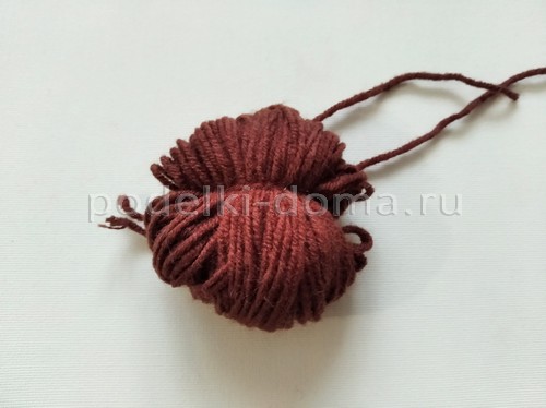 Игрушки из помпонов: кролик, мишка, собачка, хомячок Игрушки из помпонов: кролик, мишка, собачка, хомячок