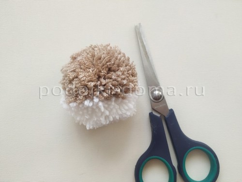 Игрушки из помпонов: кролик, мишка, собачка, хомячок Игрушки из помпонов: кролик, мишка, собачка, хомячок