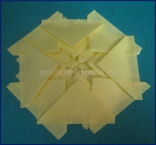 Аппликация в технике «Артишок»