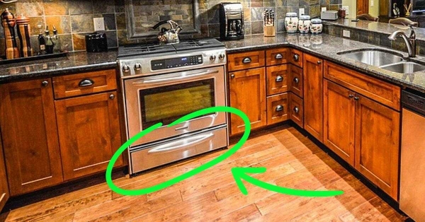 Настоящее предназначения ящика под духовкой и других вещей на кухне, которые мы используем неправильно