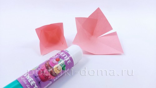 Цветы оригами: гладиолус и колокольчики Цветы оригами: гладиолус и колокольчики