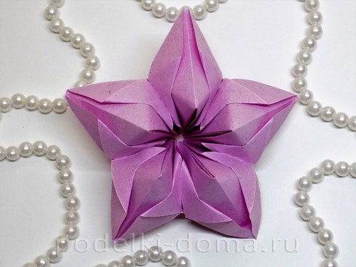 Цветы оригами: гладиолус и колокольчики Цветы оригами: гладиолус и колокольчики