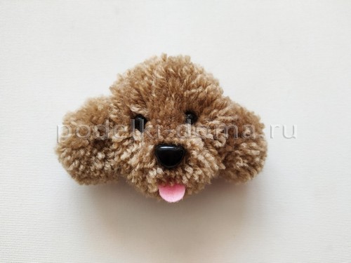 Игрушки из помпонов: кролик, мишка, собачка, хомячок Игрушки из помпонов: кролик, мишка, собачка, хомячок